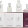 Calvin Klein Ladies Mini Set Gift Set: 2 x CK One EDT 10ml + Eternity 5ml + Euphoria 4ml