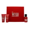 DSquaredÂ² Red Wood Gift Set 50ml EDT + 50ml Body Lotion + 50ml Shower Gel