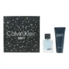 Calvin Klein Defy Gift Set 50ml EDT + 100ml Shower Gel