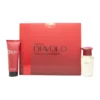 Antonio Banderas Diavolo For Men Gift Set 50ml EDT + 75ml Aftershave Balm